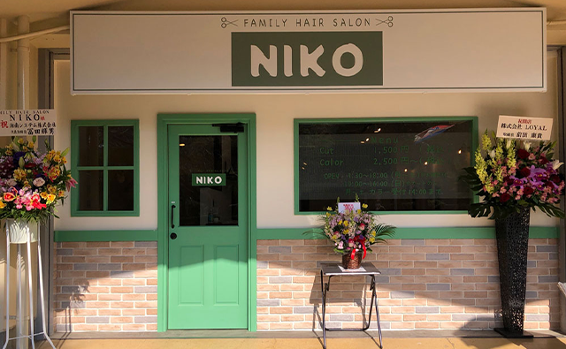 family hair salon NIKOについて